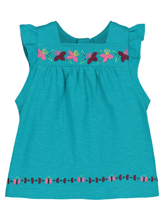 T-shirt bordados bebé menina FITUTI2 / 19SG09F2TMC202