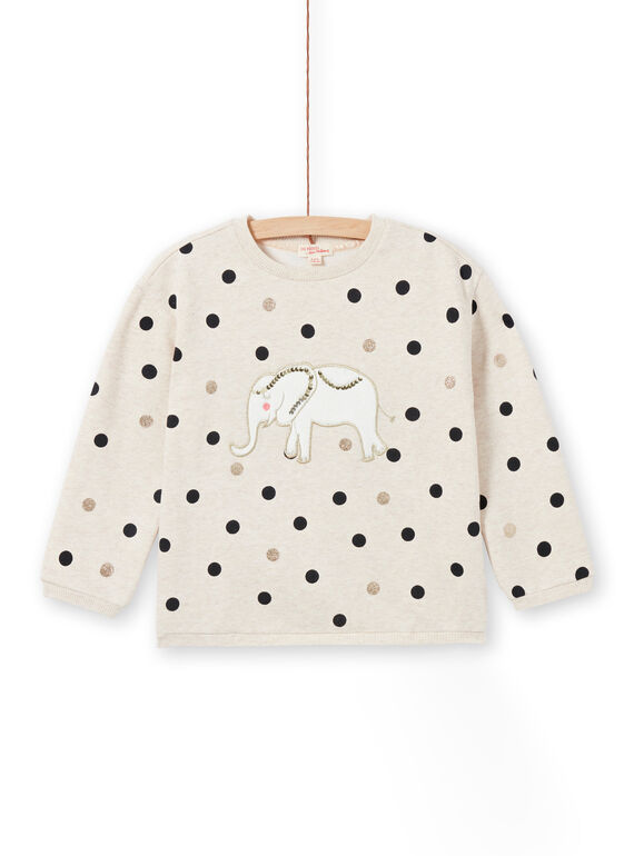 Sweat mangas compridas, estampado bolas e remendo elefante LAPOESWEA / 21S901Y1SWE001