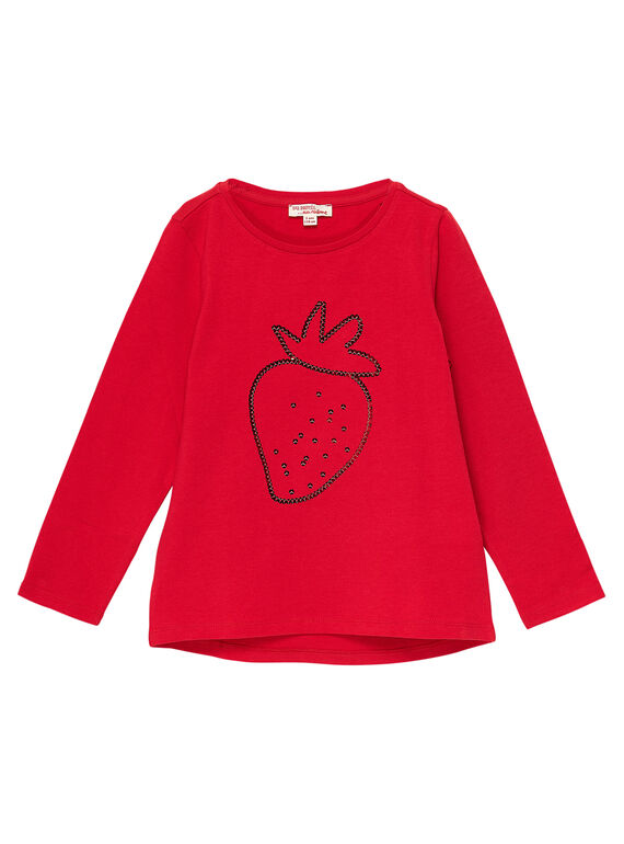 T-shirt Mangas Compridas Vermelho JAJOTEE5 / 20S90141D32050