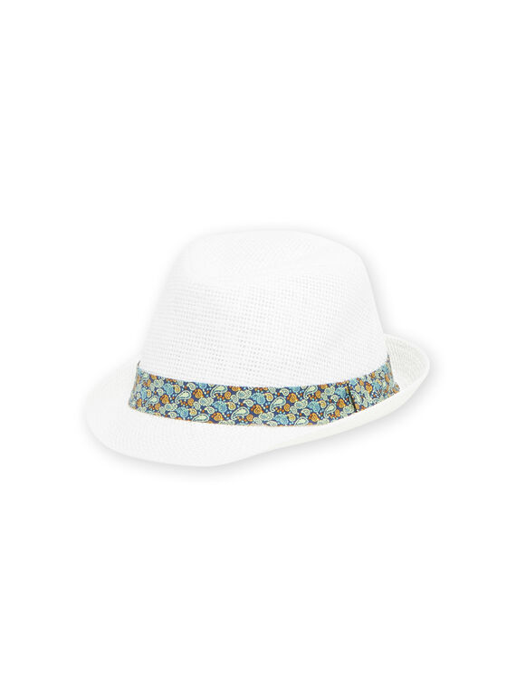 Chapéu branco menino NYOBACHAP / 22SI0211CHA000