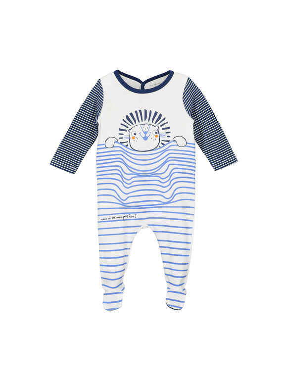 Babygro de veludo bebé menino FEGAGRELIO / 19SH1494GRE000
