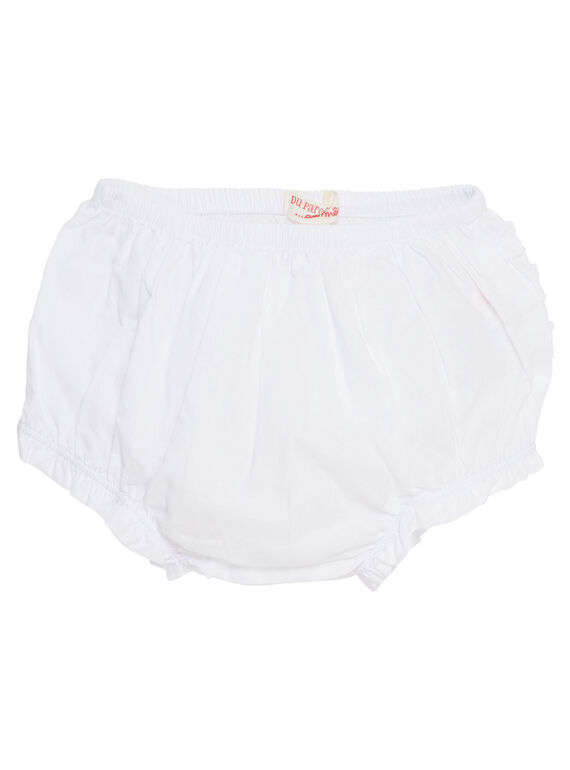 Bloomer branco menina JIJOBLOO1 / 20SG09T1BLR000