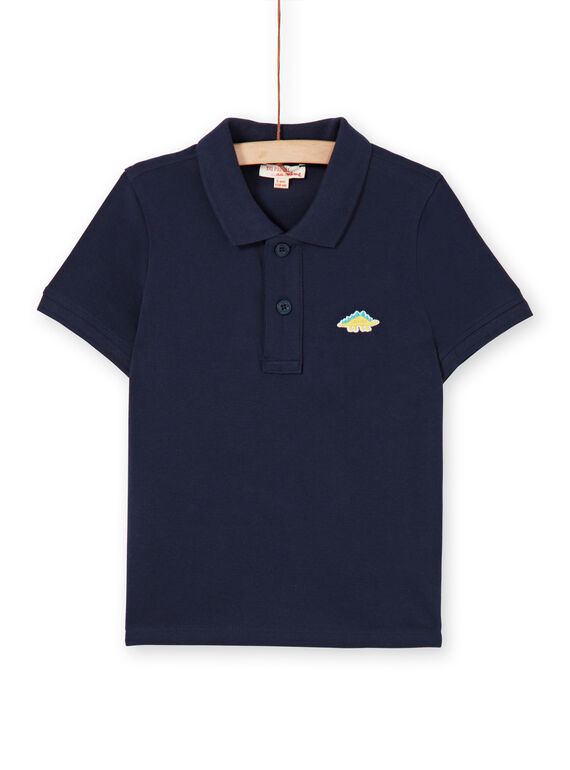 Polo azul-noite - Criança menino LOJOPOL1 / 21S90241POL705