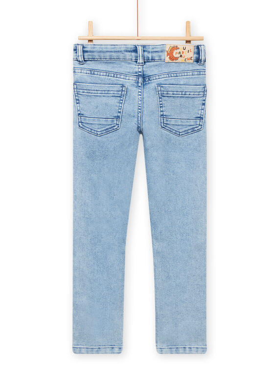 Calças de ganga knit e porta-chaves tubarões menino NOVIJEAN / 22S902M1JEAP269
