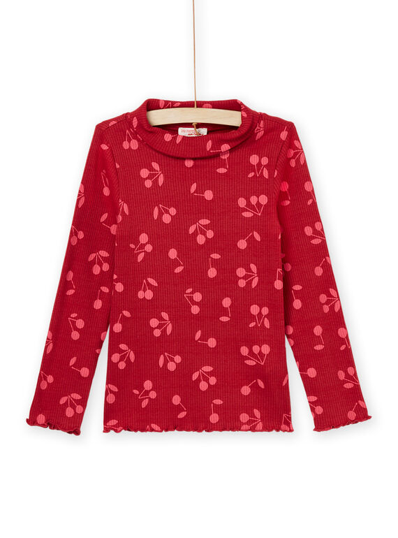 Camisola interior com estampado de cereja PAJOSOUP6 / 22W901C1SPL410