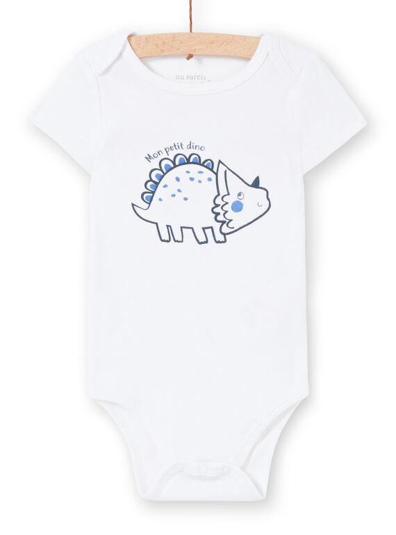 Body branco bebé menino LEGABODTRI / 21SH1428BDL000