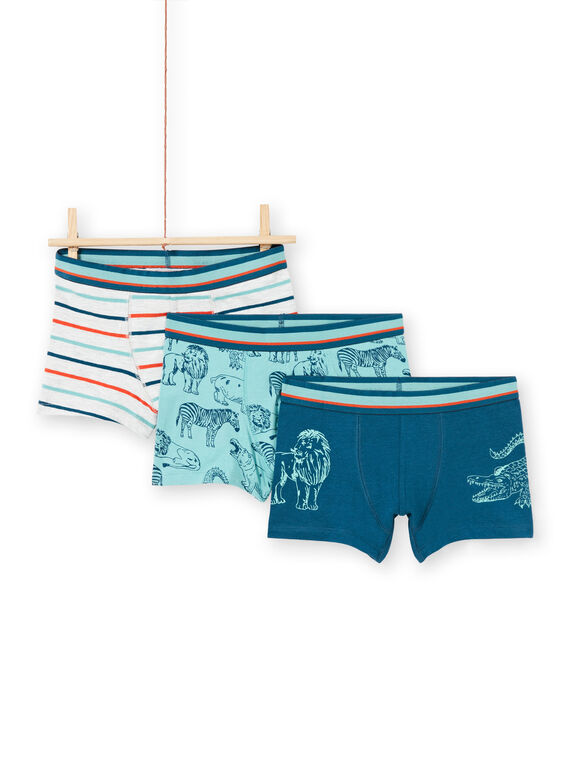 Pack de 3 boxers a condizer menino MEGOBOXSAV / 21WH12B6BOXA010