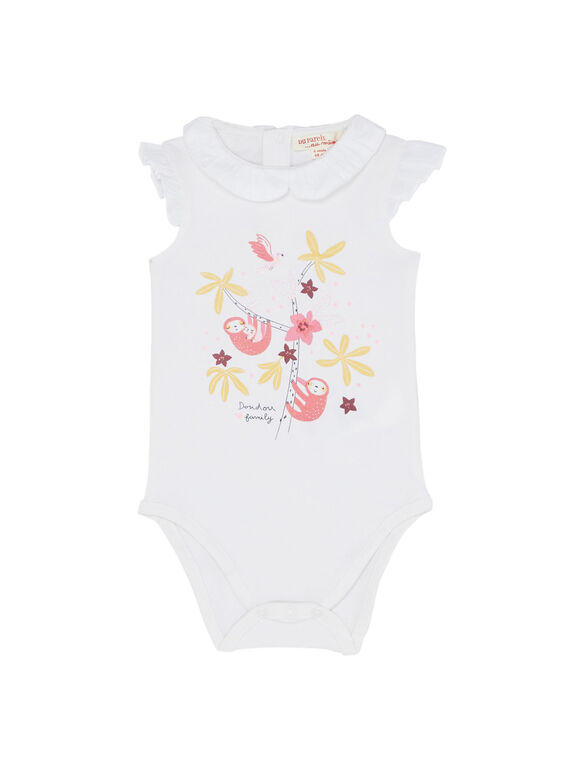 Body cru bebé menina JIDUBOD / 20SG09O1BOD001