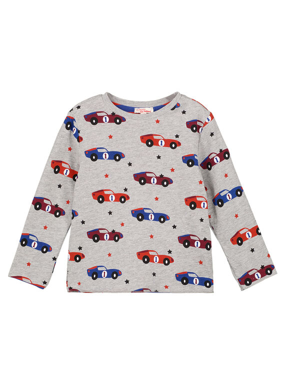 T-shirt Reversível Carro Mangas compridas GOSANTEE5 / 19W902C3TMLJ909
