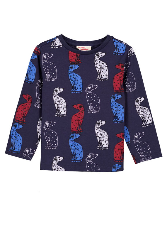 T-shirt Estampado Azul-Marinho GOTRITEE2 / 19W902J3TMLC224