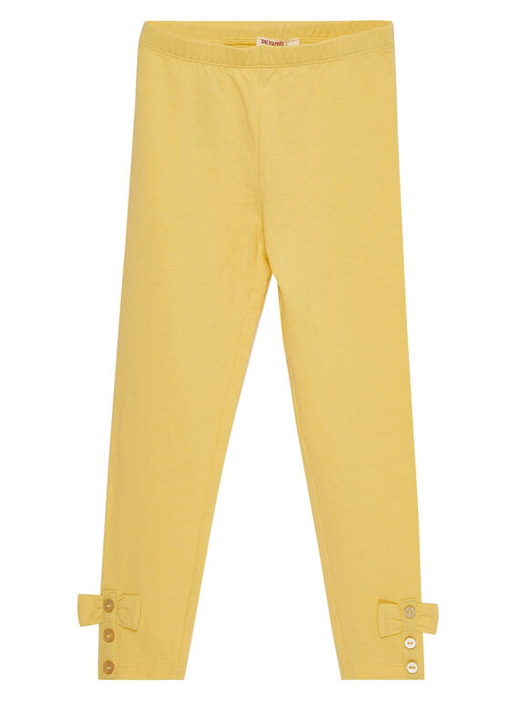 Leggings liso com laços  JYASOLEG1 / 20SI0182CALB105