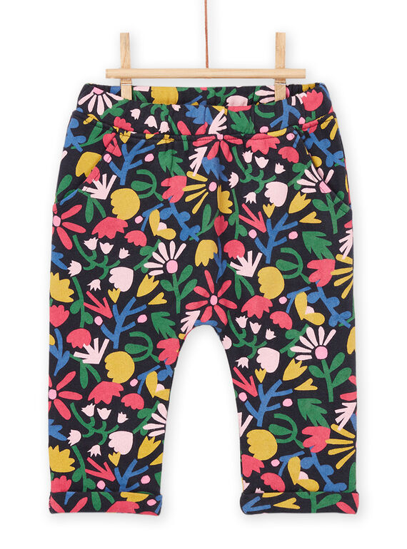 Calças de treino estampadas às flores PIMUBAJOG / 22WG09R1JGBC243