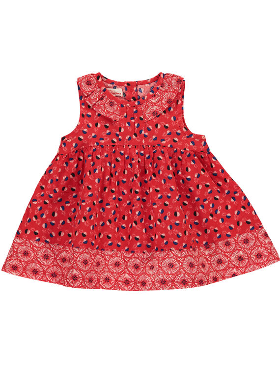 Vestido bebé menina FITOROB1 / 19SG09L1ROB330