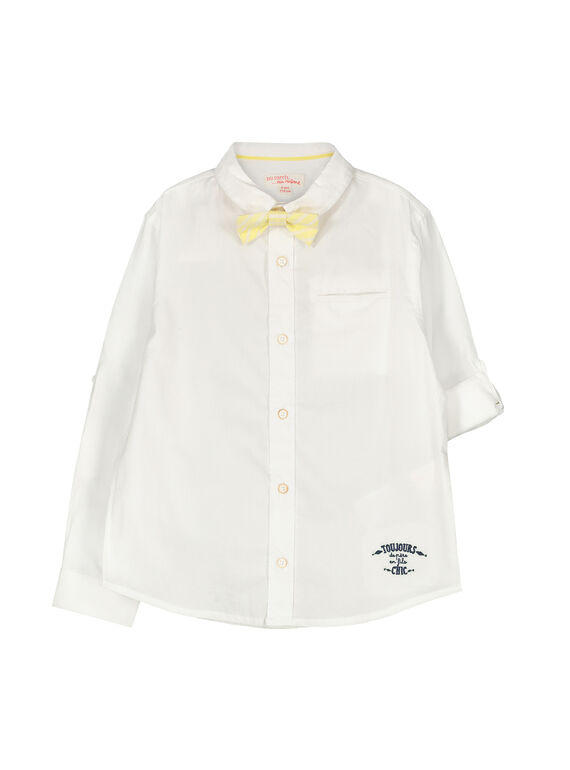 Camisa com laço menino FOPOCHEM1 / 19S902C1CHM000
