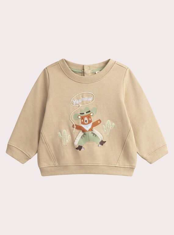 Sweatshirt avelã para bebé menino WULANSWE / 25SG1042SWE821