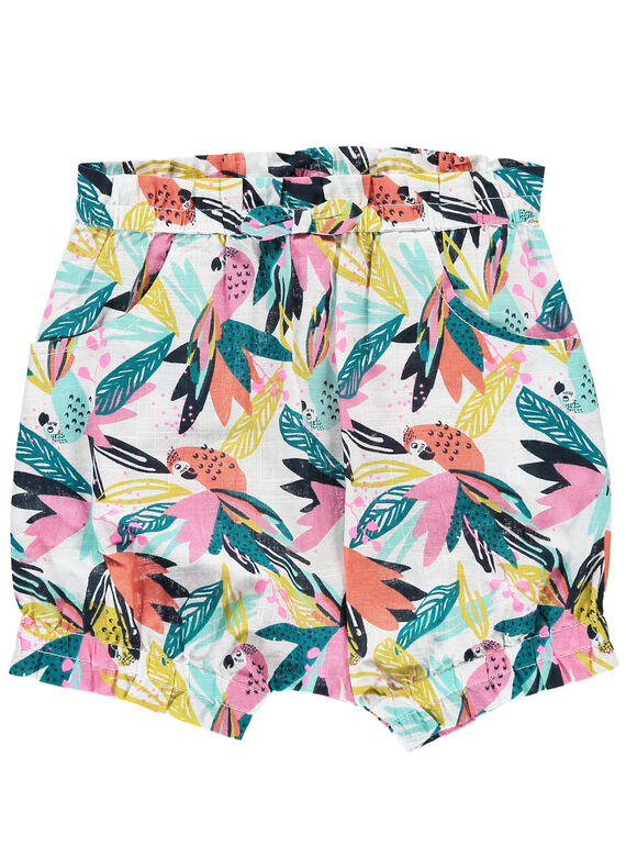 Bloomer estampado bebé menina FICUSHO1 / 19SG09N2SHO000