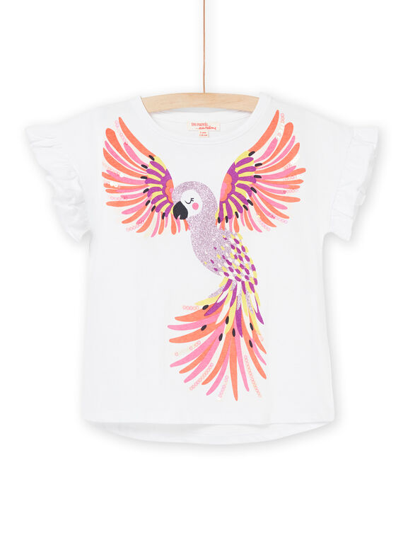 T-shirt com padrão de papagaio RANEOTI1 / 23S901O4TMC000