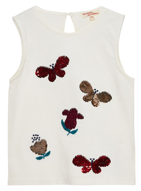 T-shirt com sequins mágicos JAJATI / 20S901B1TMC001