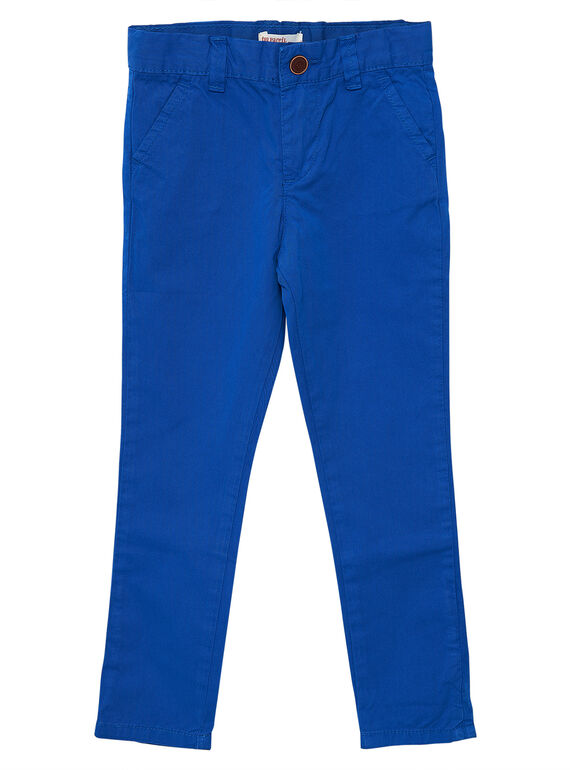 Calças chino menino cobalto JOJOPACHI5 / 20S90241D2B703