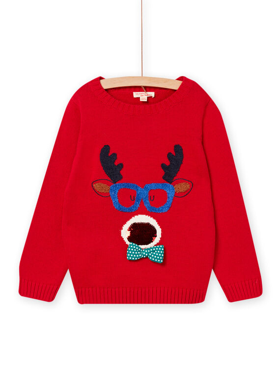 Camisola de Natal fantasia menino MONOPULMI / 21W902Q1D5QF518