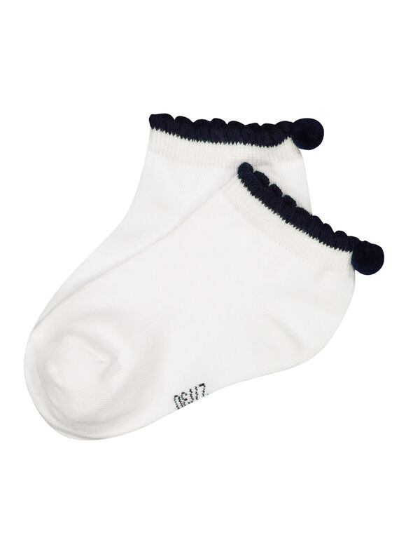 Meias pompons menina FYAJOCHO7A / 19SI01G3SOQ000
