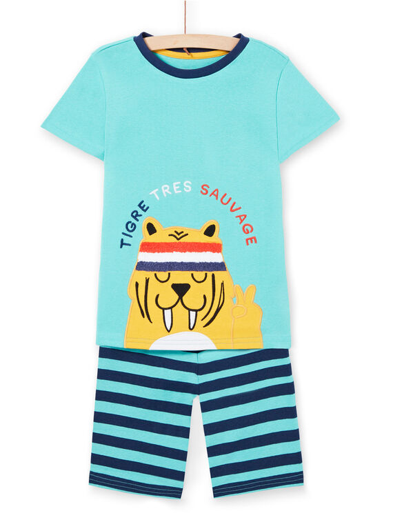 Pijama azul-turquesa criança menino LEGOPYCTIG / 21SH12C2PYJC242