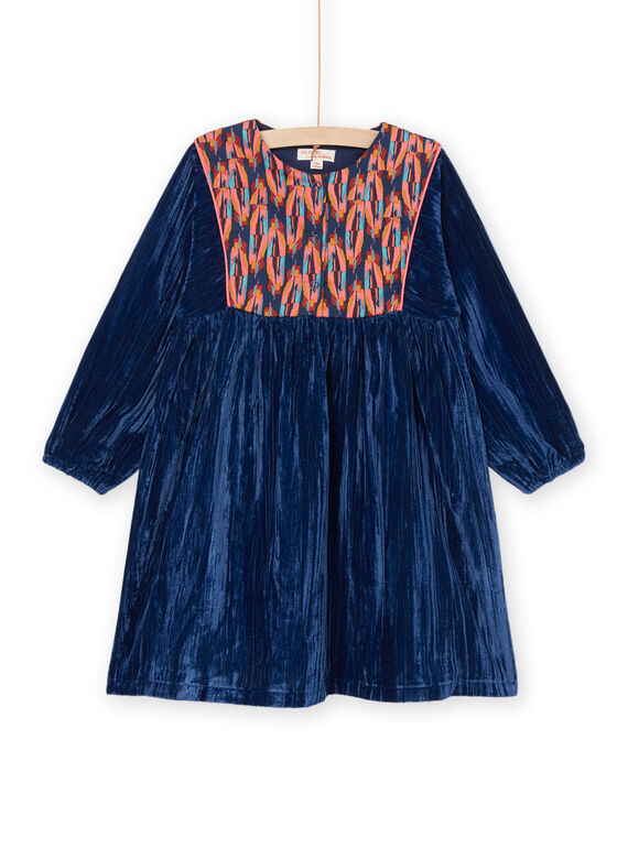 Vestido em veludo PAMENROB2 / 22W901U3ROB713