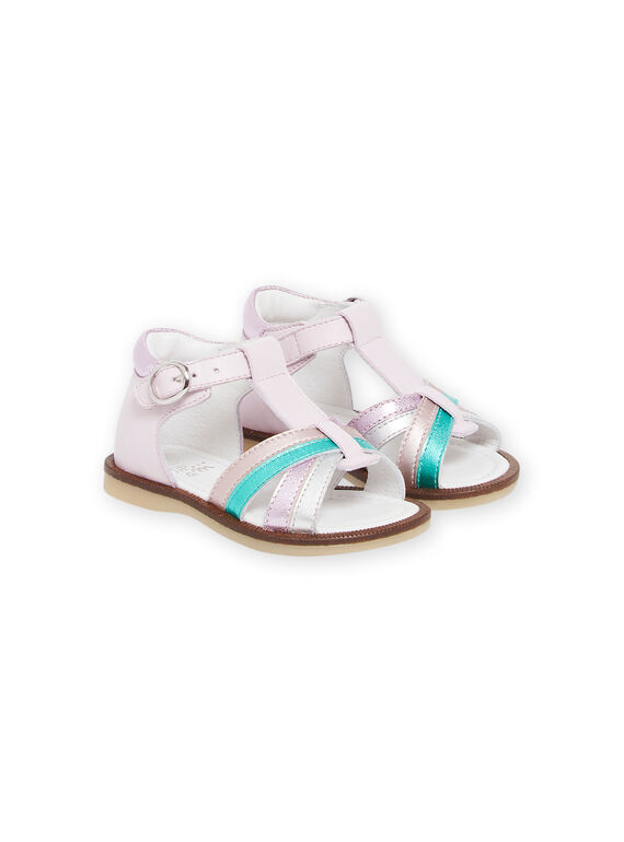 Sandálias rosa bebé menina NISANDCALIE / 22KK3744D0E030