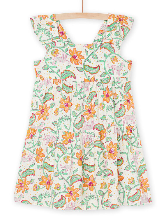 Vestido cru com estampado florido RAJOROB6 / 23S90193ROB001