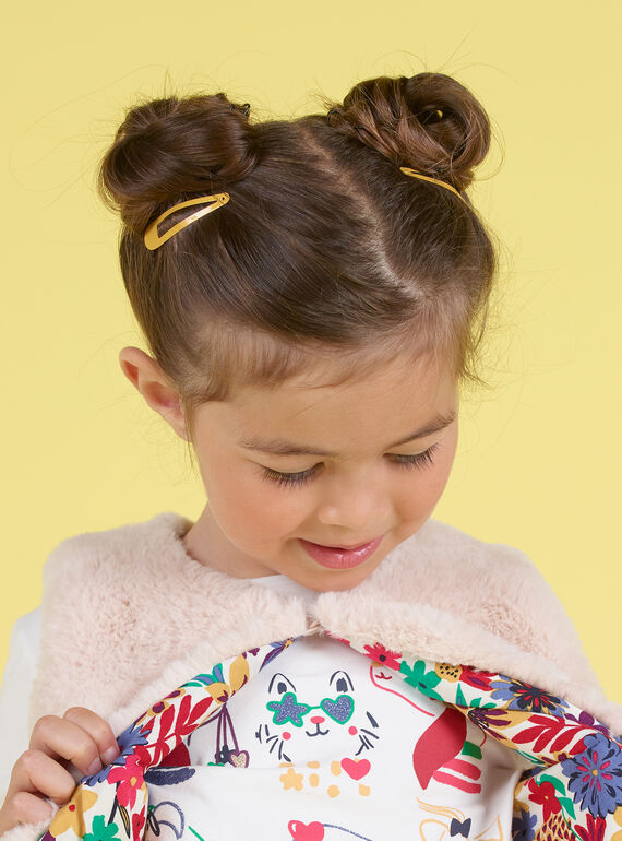 Pack de 8 ganchos lisos a condizer menina MYAJOCLIC3 / 21WI01S3BRTD325