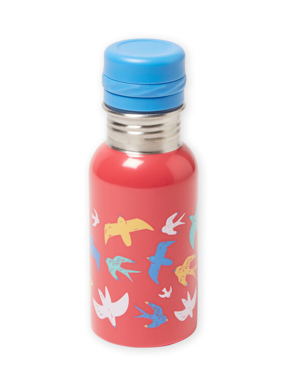 Cantil rosa com padrão de pássaros menina MYACLAGOU / 21WI01G2D5P957