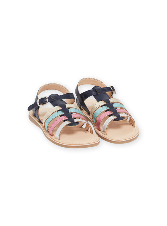 Sandálias romanas multicolor menina NASANDMILA / 22KK354HD0E070