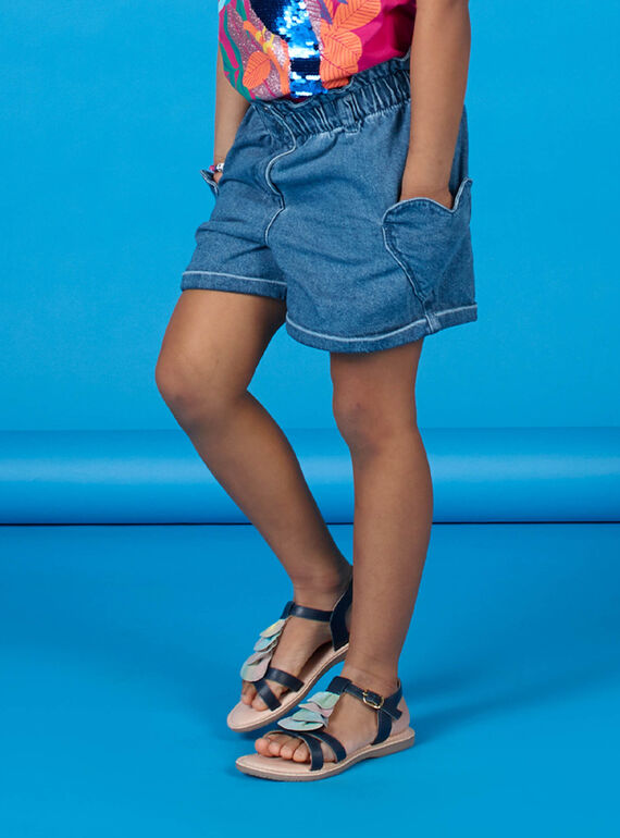 Calções de ganga azul LANAUSHORT / 21S901P1SHOP274