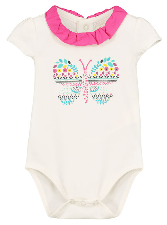 Body mangas curtas bebé menina FITOBOD / 19SG09L1BOD000