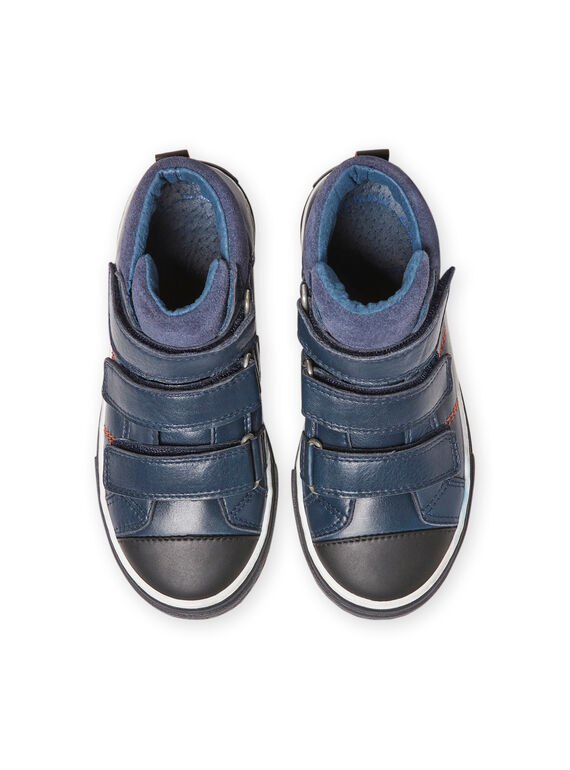 Sapatilhas azul-marinho menino MOBASTRIVNAVY / 21XK3653D3F070