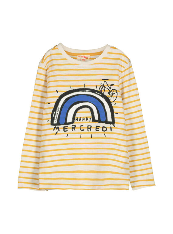T-shirt mangas compridas menino FOLITEE3 / 19S90223TML001