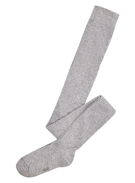 Collants de algodão menina cinzento claro JYAESCOL2 / 20SI0162COL943