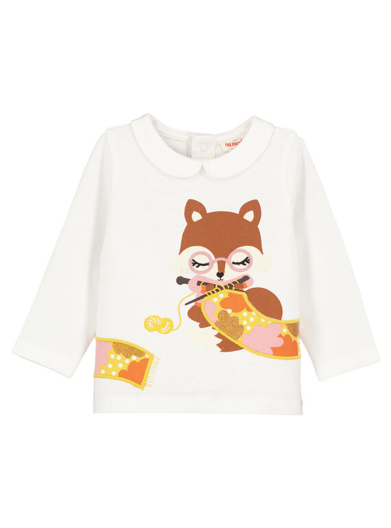 Off white Baby blouse GIJAUBRA / 19WG09H1BRA001