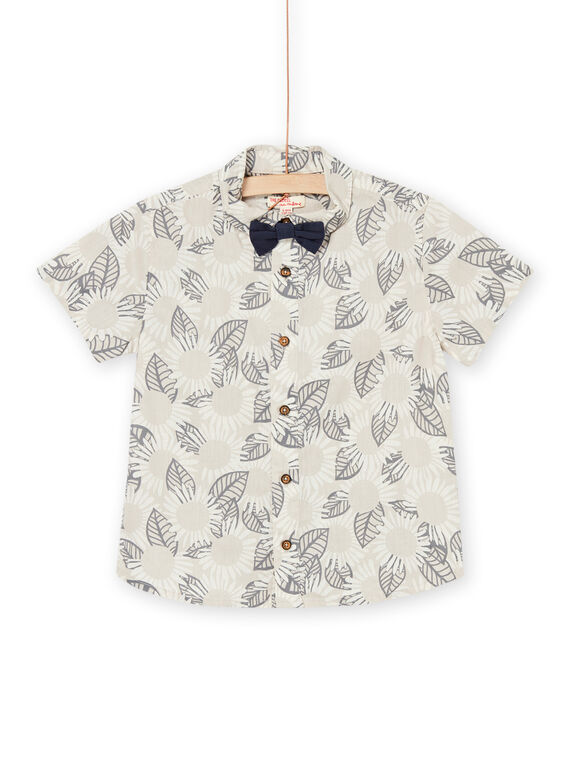 Camisa com laço com estampado de flores RONEOSHIRT / 23S902O1CHM005