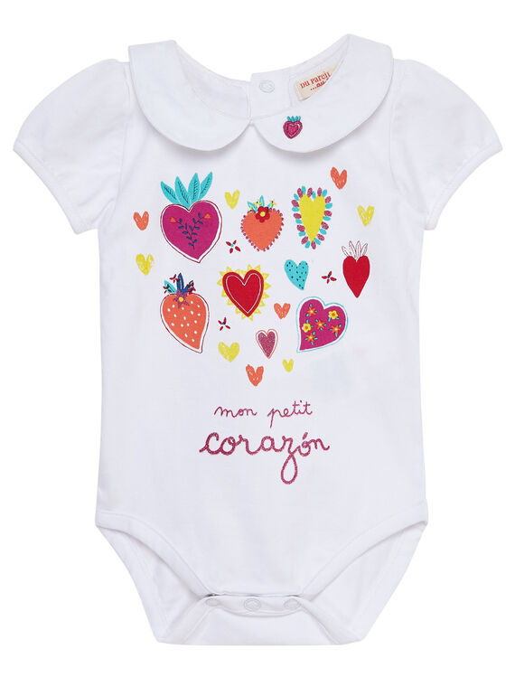Body branco bebé menina JIMARBOD / 20SG09P1BOD000