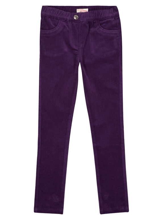 JEGGINGS VELUDO STRETCH GAJOVEJEG5 / 19W901L3D2B708