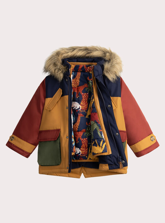 Brown PARKA VOGROPAR / 24W902F2PARI821