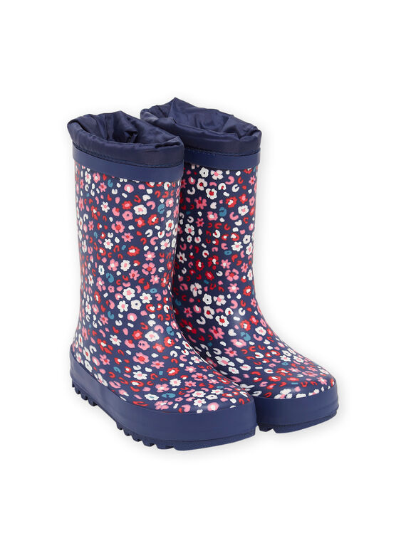 Galochas com estampado florido PAPLUIBIRD / 22XK3512D0C070