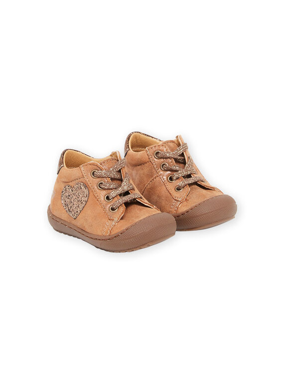 Botinhas em couro liso PIBOTICOEUR / 22XK3771D0F804