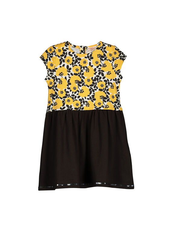 Vestido mangas curtas menina FALIROB3 / 19S90124ROB099
