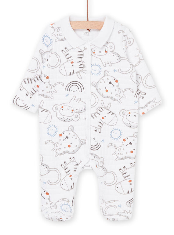 Babygro com estampado de animais e arco-íris ROU1GRE3 / 23SF0462GRE000