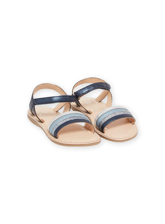 Sandálias azul-marinho menina NASANDJEANNE / 22KK3543D0E070