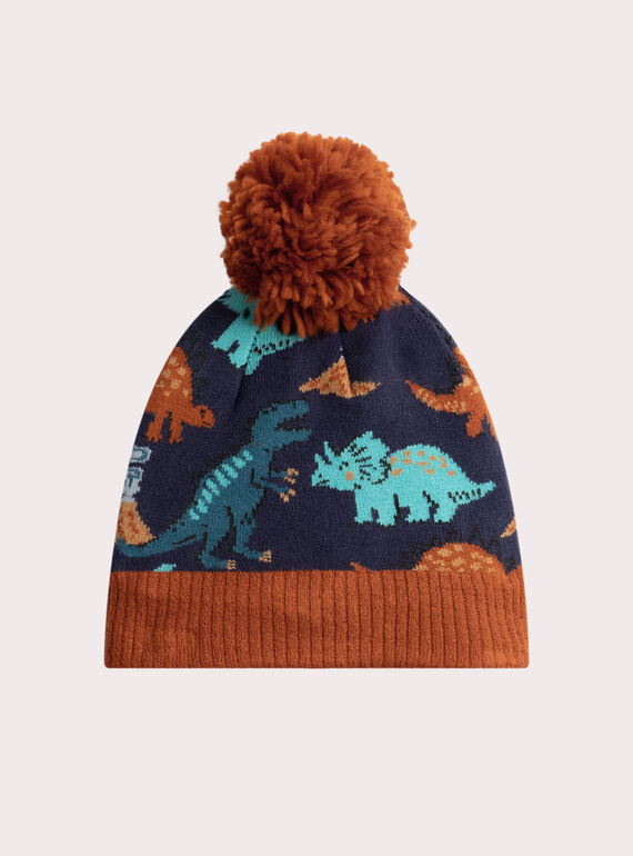 Gorro com padrão de dinossauro para menino  VYOGROBON2 / 24WI02M3BON705