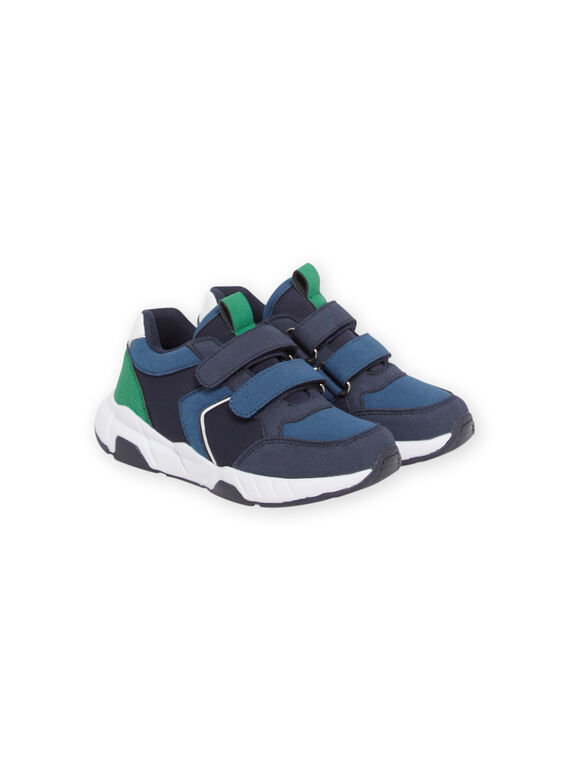 Sapatilhas azul-marinho e verde menino NOBASJULE / 22KK3631D3F070