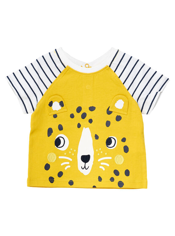 T-shirt Mangas Curtas Amarelo JUTROTI2 / 20SG10F1TMCB114